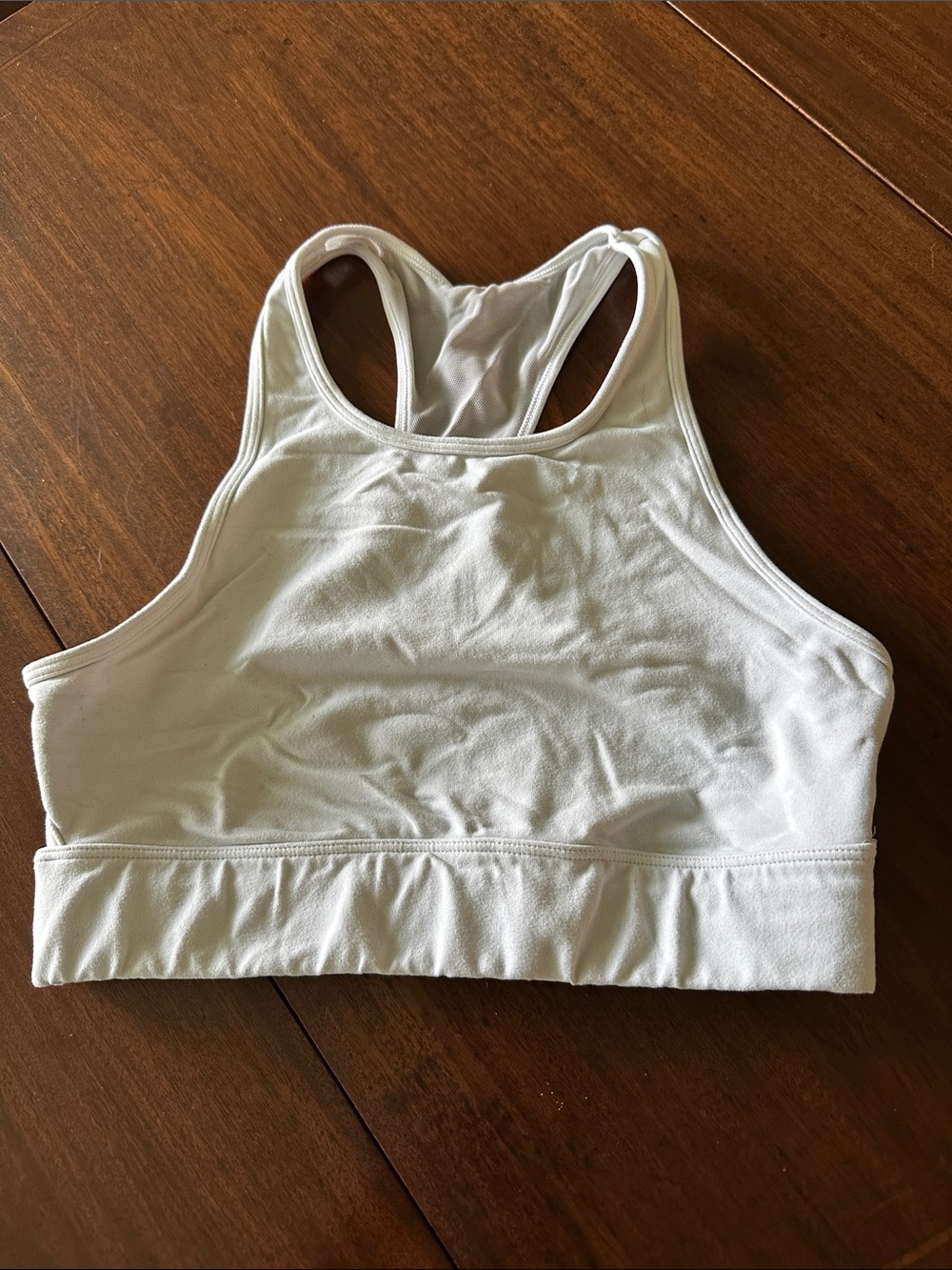 Aerie very light grey Racerback Bra in size S